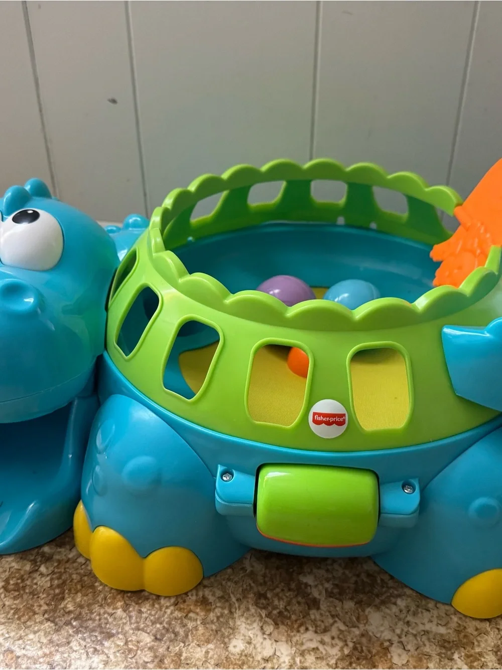 Fisher-Price Dino ball popper toy